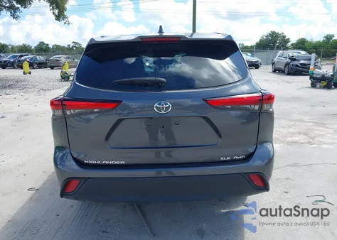 2020 Toyota Highlander Xle from USA, damaged, VIN 5TDGZRBH0LS019953